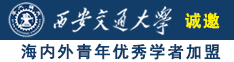 操逼爽飞视频网站诚邀海内外青年优秀学者加盟西安交通大学